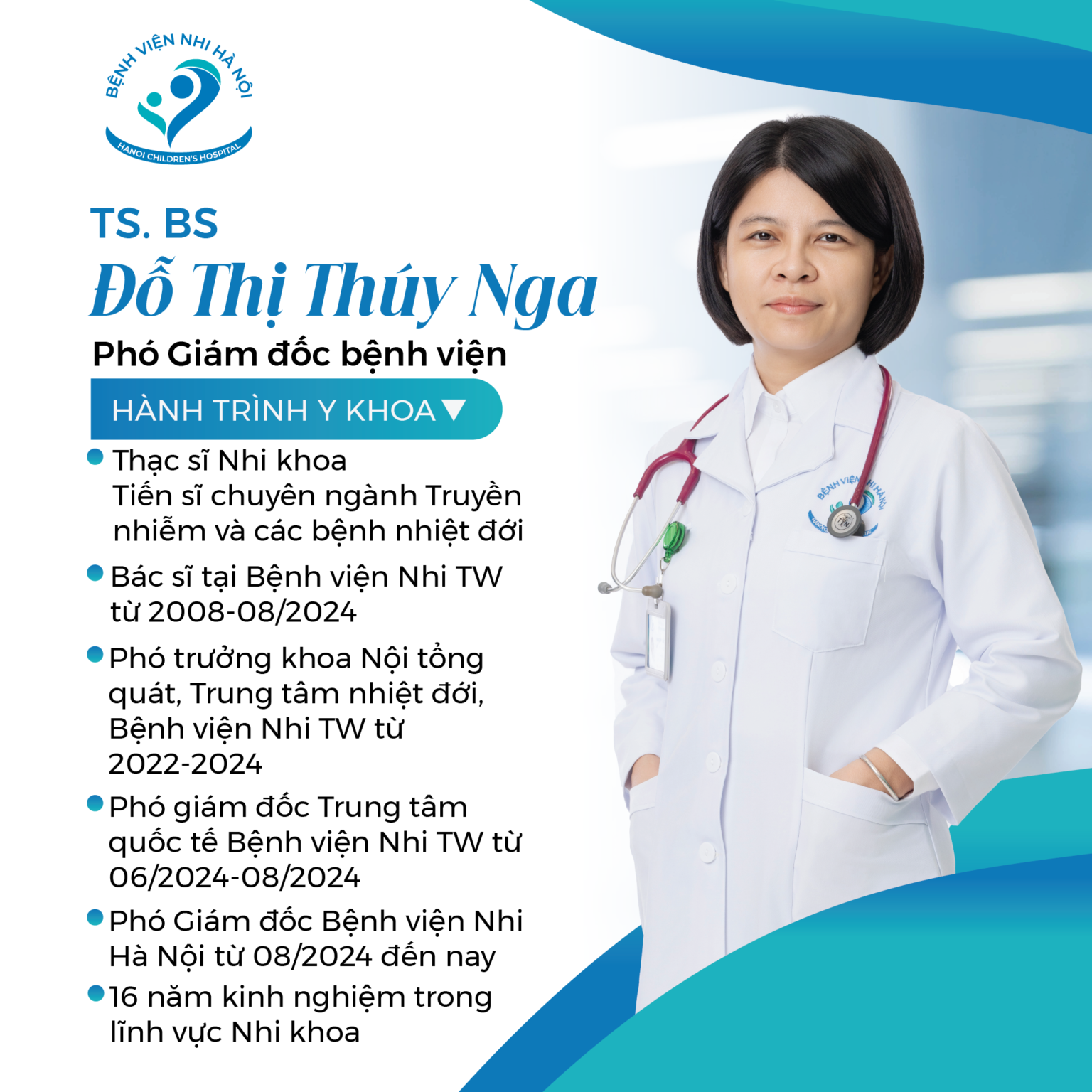 Ban giám đốc Viện Nhi Hà Nội