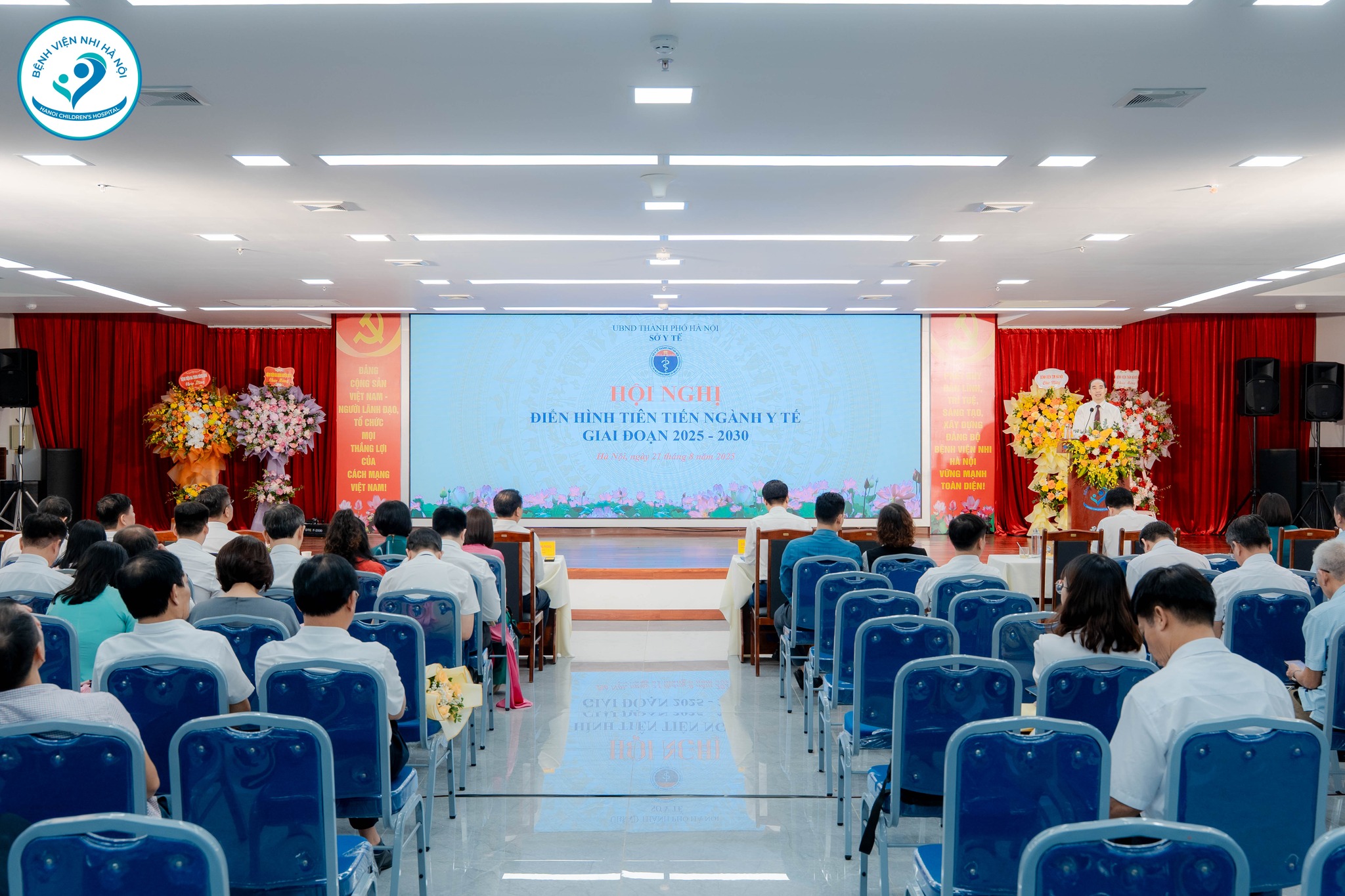 HỘI NGHỊ ĐIỂN HÌNH TIÊN TIẾN NGÀNH Y TẾ HÀ NỘI GIAI ĐOẠN 2025–2030 TẠI BỆNH VIỆN NHI HÀ NỘI