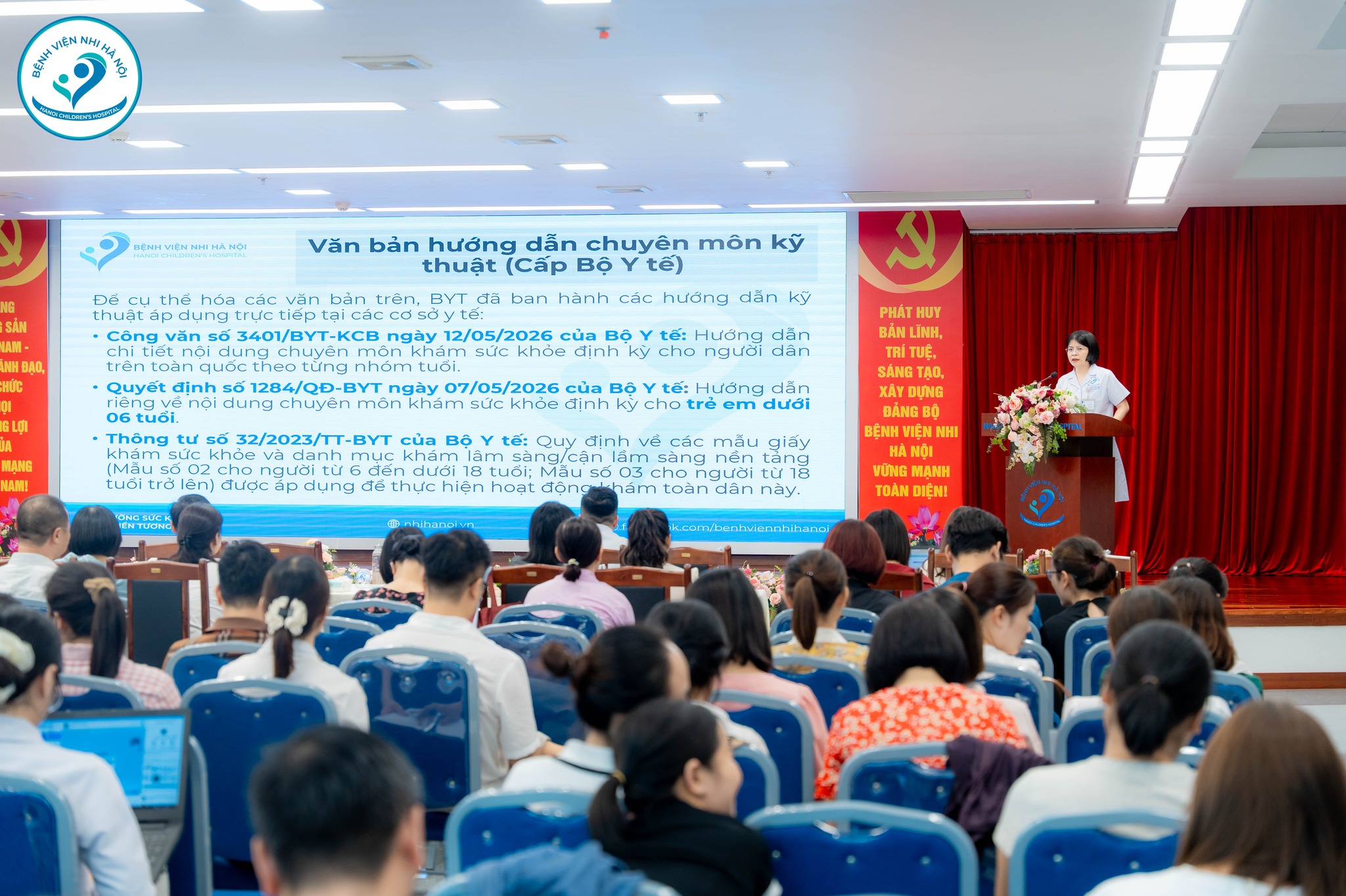 HỘI THẢO ỨNG DỤNG PHẦN MỀM QUẢN LÝ THÔNG TIN KHÁM SỨC KHỎE TRẺ EM TẠI THÀNH PHỐ HÀ NỘI