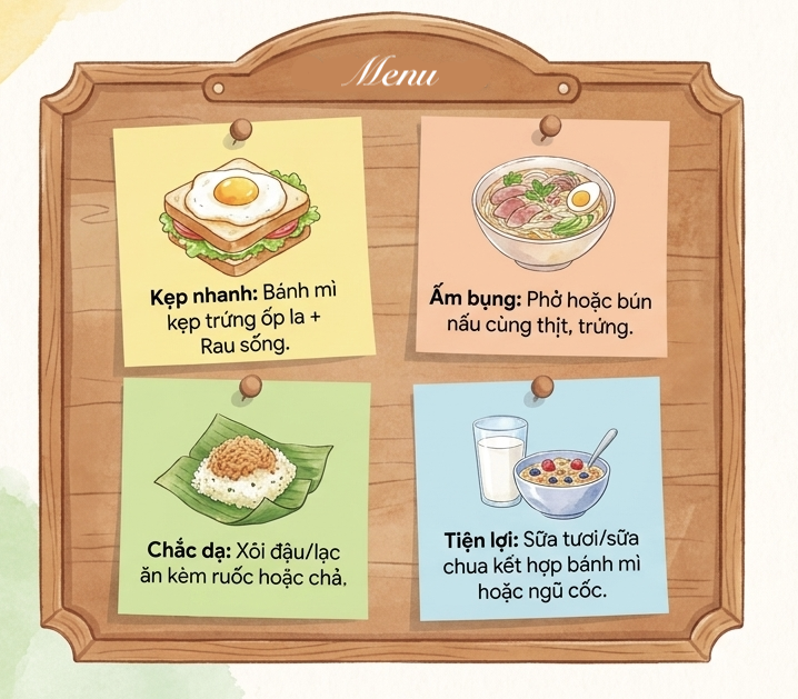 4 BÍ QUYẾT XÂY DỰNG BỮA SÁNG "CHUẨN NĂNG LƯỢNG" GIÚP CON HỌC TỐT MỖI NGÀY