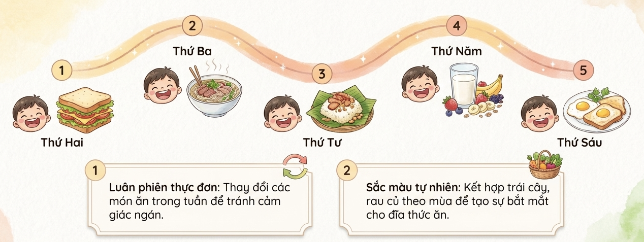 4 BÍ QUYẾT XÂY DỰNG BỮA SÁNG "CHUẨN NĂNG LƯỢNG" GIÚP CON HỌC TỐT MỖI NGÀY